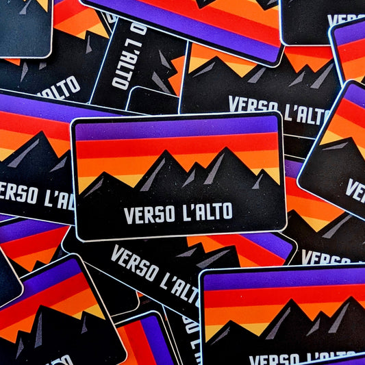VERSO L'ALTO Sticker
