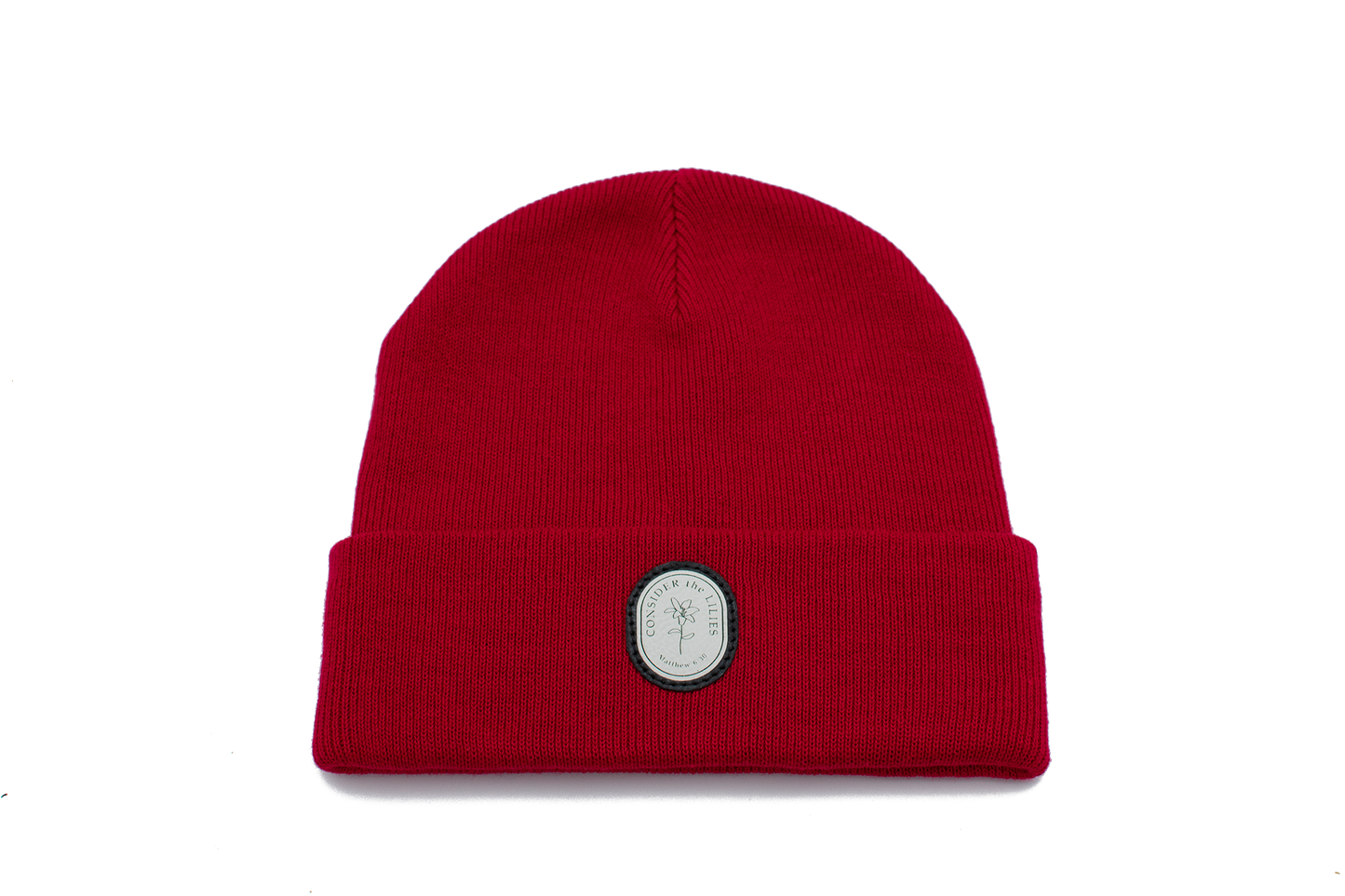 CONSIDER THE LILIES Premium Beanie