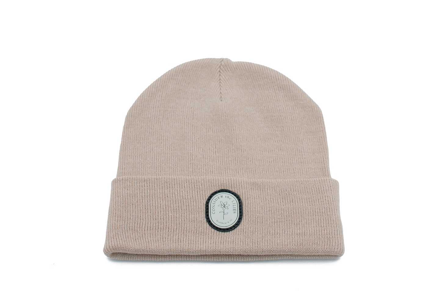 CONSIDER THE LILIES Premium Beanie